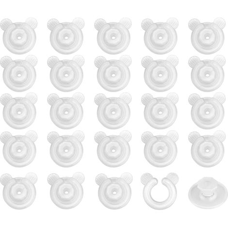 24 Pièces Clip de Couette, Couette Clip avec Un Design sans Aiguille, Attache Housse Couette, pour Garder la Couette en Place (1/5)