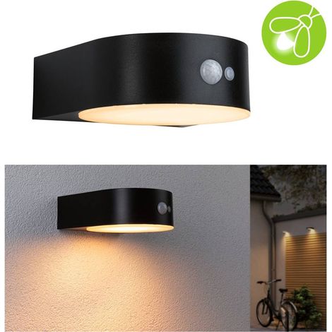 Paulmann Solar LED Außen-Wandleuchte Eileen mit Bewegungsmelder Wandleuchte (1/5)