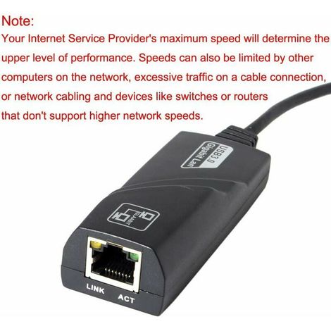 3.0 auf RJ45 Gigabit-Ethernet-Netzwerkadapter, 1000 Mbit/s, -Netzwerk, kompatibel mit Windows 10/8.1/8/7/Vista/XP, Mac OS 10.6 und höher, Linux, kein Treiber erforderlich (1/5)