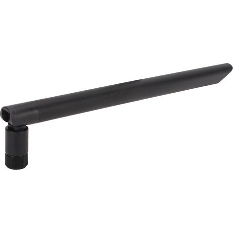 Antenne WiFi 4G large bande 700-2700MHz gain élevé 10dbi pour routeur borne publicitaire noire ABS SMA (1/5)