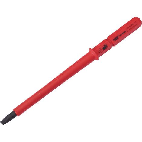 Ergo Plus Uni fente Lame de tournevis VDE interchangeable, Bleu, 5,5 mm x 100 mm (1/3)