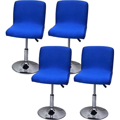 Housse De Tabouret De Bar Avec Dossier Extensible Pour Chaise De Salle À Manger Pivotante (Color : 16, Size : 4 Pièces)