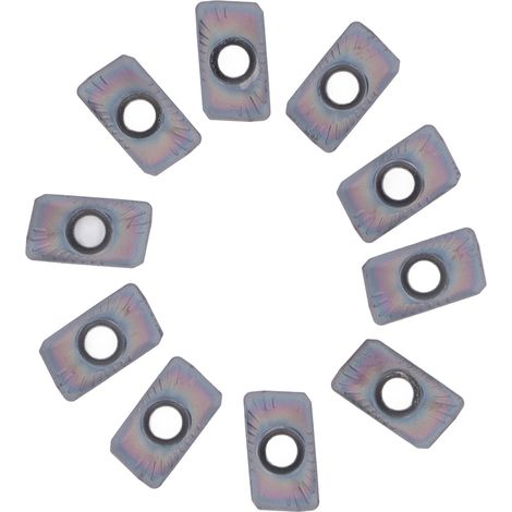 Set mit 10 Hartmetall-Dreheinsätzen, DIY-Schneidwerkzeuge für CNC-Drehmaschinen, Holz- und Metallbearbeitung, Maschinenzubehör (1/5)