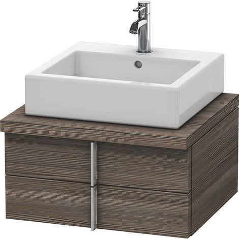 Unità Duravit Vero Vanity per console, 6570, 2 cassetti, 600mm, Colore (anteriore/corpo): Pino Terra Decor Pine Terra - VE657005151