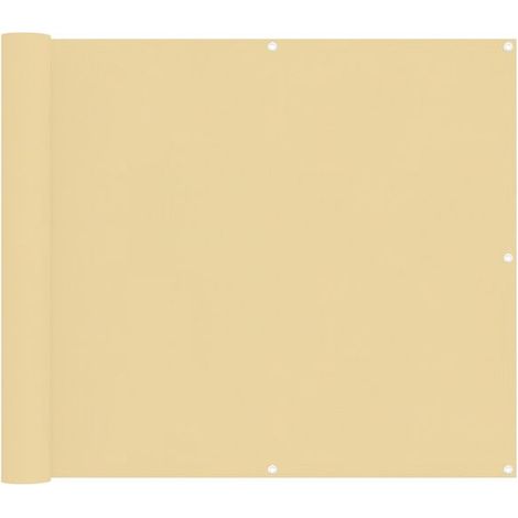 Écran de balcon 90 x 200 cm oxford alu enduit de PU - Brise-vue balcon protection intimité terrasse extérieur jardin (1/5)