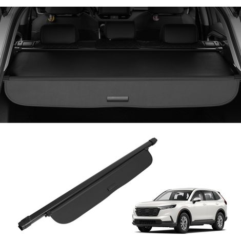 Cache-Bagages Rétractable Compatible avec Honda CRV 2023-2024, Couverture de Coffre de Voiture Étanche Améliorée, Couvre-Coffre Arrière en Alu et PVC, Résistant aux UV, Accessoire Automobile (1/5)
