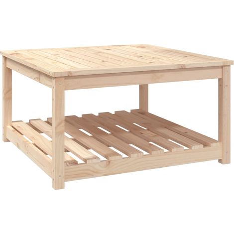 Maison Exclusive - Gartentisch 82,5x82,5x45 cm Massivholz Kiefer