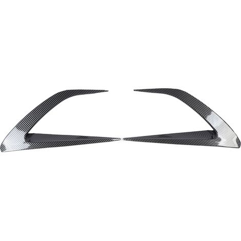 1 paire de séparateurs de ventilation avant automatique, aérodynamique améliorée, force d'appui améliorée, look élégant de remplacement pour MX-5 Miata ND 2016 et versions ultérieures en fibre de carb (1/5)