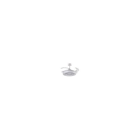 Ventilator dc amaltea weiß, 4 einziehbare Flügel, 116w led 300040006500k, h.35xd.108/50cm