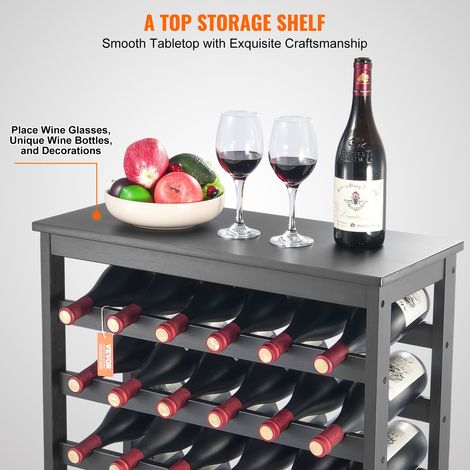 Étagère à Bouteilles Modulaire 42 Bouteilles Casier à Vin (1/5)