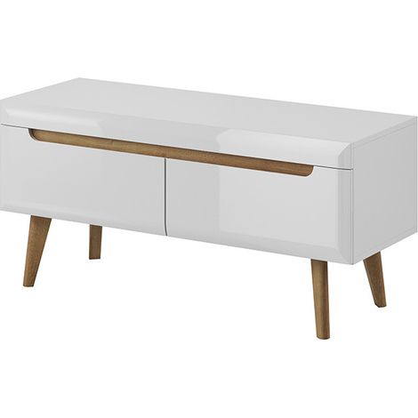 Mueble TV NORDI 107 cm blanco