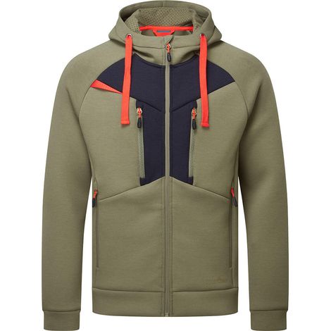 Kapuzensweatshirt Dx4 - Größe XXXL - Moosgrün - Portwest