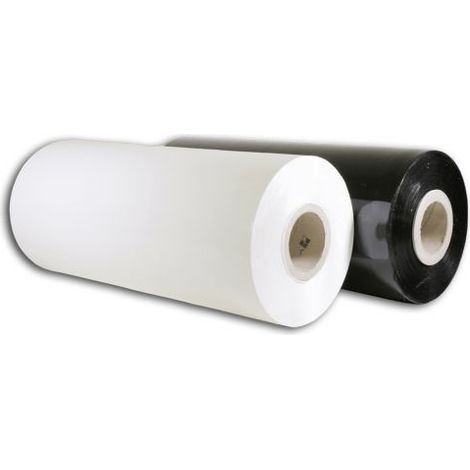 6ROTOLI FILM ESTENSIBILE MANUALE  NERO  cm. 50x140 mt.