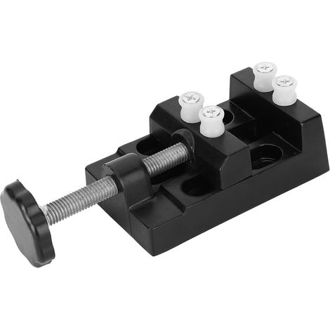 Mini-Schraubstock aus Aluminiumlegierung, Spannvorrichtung für Frästisch, Bohrmaschine, Tischspannvorrichtung, Werkzeuge (1/5)