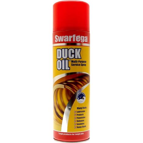 Swarfega Duck Oil 500ml Aerosol - Heavy-Duty Lubricant and Rust Preventative (1/5)