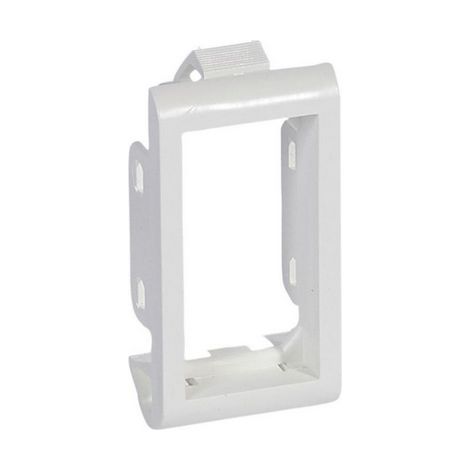 Support de plaque étroit pour paroi mince Batibox 1 module blanc LEGRAND 080290 (1/2)
