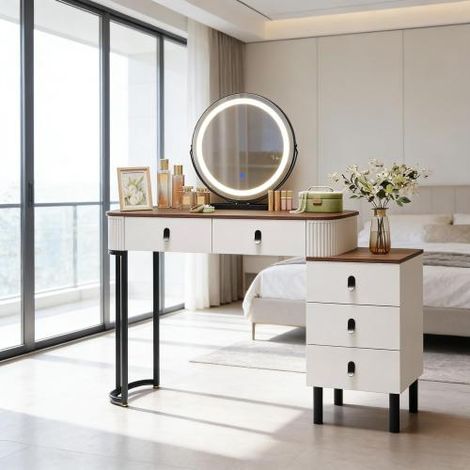 Umkleidetisch mit Drablade,Bürotisch,Eleganter Umkleidetisch(nur avec table de maquillage) (1/5)