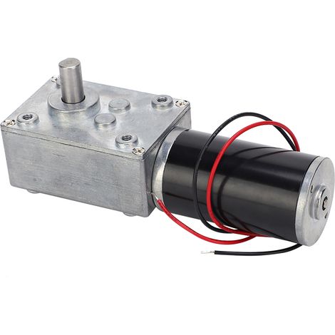 Getriebemotor mit Schneckengetriebe, Drehzahlreduzierer, bürstenbehafteter Gleichstrommotor mit Permanentmagneten 5840GW 31 mm (1/5)