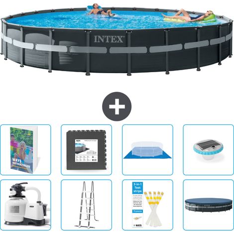 Intex Piscine Ultra XTR Ronde - 732x132 cm - 9-pièces S608 (1/4)
