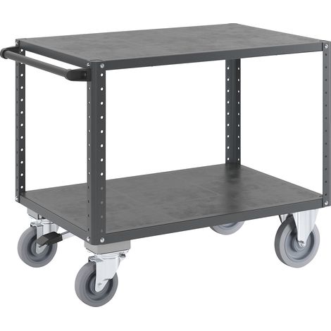 eurokraft pro, Chariot de montage CustomLine, 2 tablettes, (1/5)