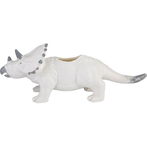 Pots De Fleurs En Pvc Forme Triceratops Pour Plantes Grasses Et Cactus Decoration Interieur Lot De 1 (1/5)