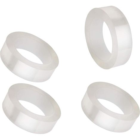 40m x 30mm Ruban Adhésif Étanche, Transparent Bande D’étanchéité Calfeutrer Anti-moisissure pour Cuisine, Évier, Salle de Bain, Baignoire, Imperméable, 40 mètres(4x10) (1/5)