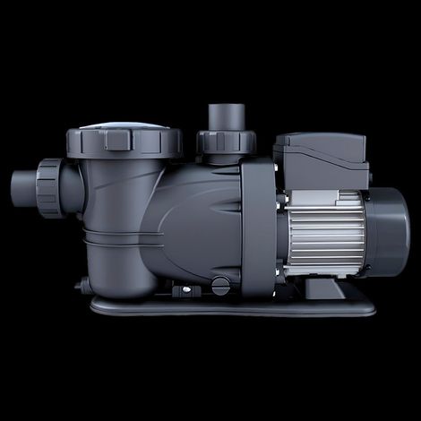 GRE - Selbstansaugende Zentrifugalpumpe PP077H - 0,75 PS - Hochleistung - Eingebauter Vorfilter mit transparentem Deckel