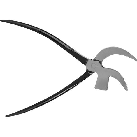 Pince de cordonnier en acier n° 45 pour la fabrication de chaussures, le travail du cuir et le bricolage outil de travail manuel en forme de bec. (1/5)