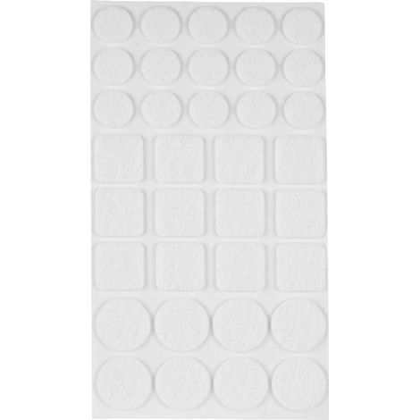 Cogex, 81567, Pad adesivo 105 pezzi, bianco