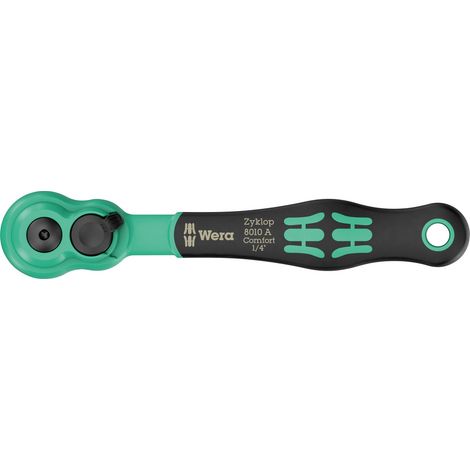 Wera 8010 A Zyklop-Knarre metrisch 1/4", 1/4" (6.3 mm) 05005600001 (1/5)
