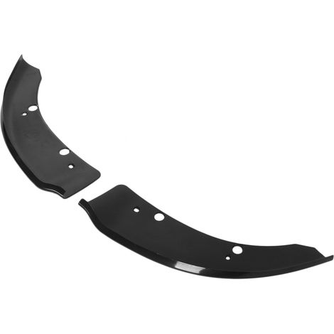 2x Unterer Frontspoiler-Schutz als Ersatz für Dodge Challenger Scat Pack SRT 2015-2020, schwarze Spoilerlippe (1/5)