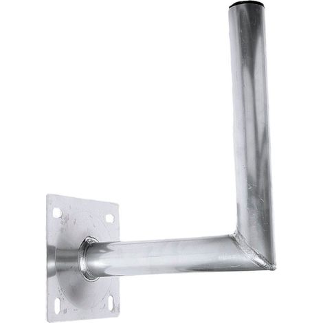 Wisi Support mural 50 mm diamètre x 300 mm x 360 mm plaque de base 175 x 175 mm