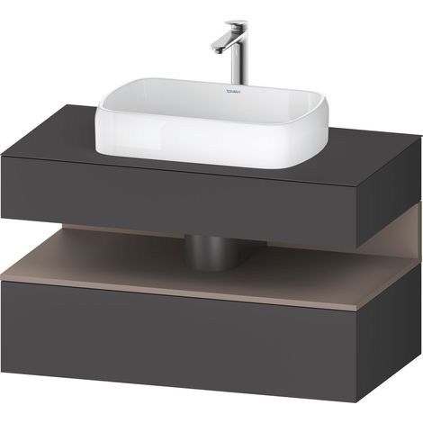 Duravit Collection One Meuble sous-vasque sur console, 1 tiroir,