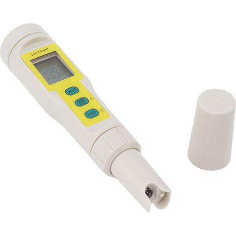 pH-mètre numérique portable haute précision, stylo testeur de pH facile à lire pour l'eau potable, l'aquaculture et les piscines. (1/5)