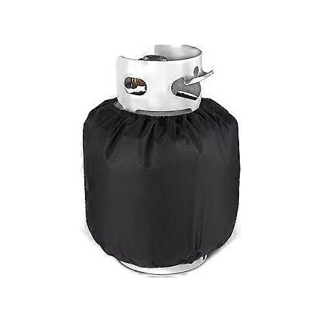 Propangasflaschenabdeckung, Schutzhülle für 20-Pfund-Gasflasche, Schutzhülle für Gasflasche, Gastank 600D Oxford Anti-UV wasserdicht (42 x 35 cm) (1/5)