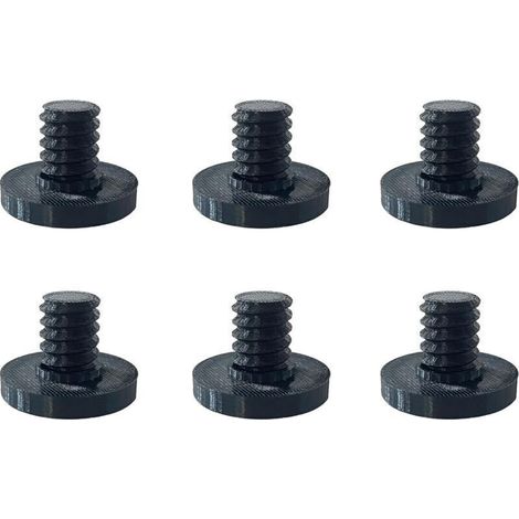 Lot de 6 boulons de rechange pour abri de jardin, accessoires pour auvent (1/3)