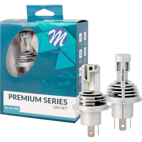 2 AMPOULES LED H4 50W 9 A 32V 5000 LUMENS 6500K LED CSP1860 (1/3)