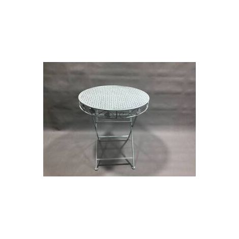 C TAVOLO D 70XH74CM AZZURRO CHIARO EPOQUE