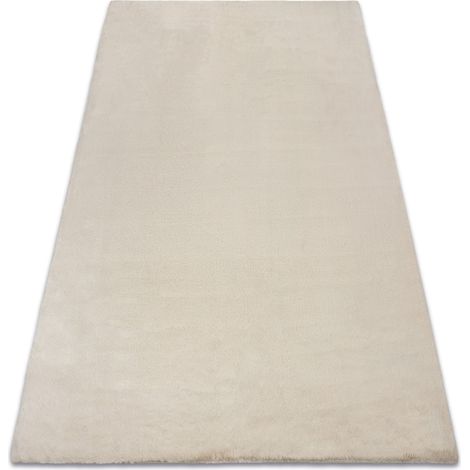 Alfombra BUNNY beige Imitación de piel de conejo beige 80x150 cm (1/5)
