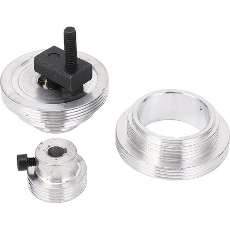 Poulie à roulement courroie alliage aluminium pour mini tour MX-210 WM-210 8x16 220x400 220x600 avec poulie transition et moteur (1/5)