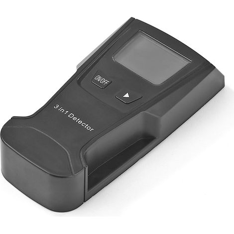 3-in-1-Metalldetektor: Findet Metall, Holzständer, stromführende Leitungen, Wandscanner, Verteilerkastenfinder.