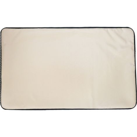 Filiyano-Tapis ignifugé en silicone et fibre de verre 38 cm x 46 cm - tapis de protection de sol résistant à la chaleur pour barbecue, camping et feu (1/5)