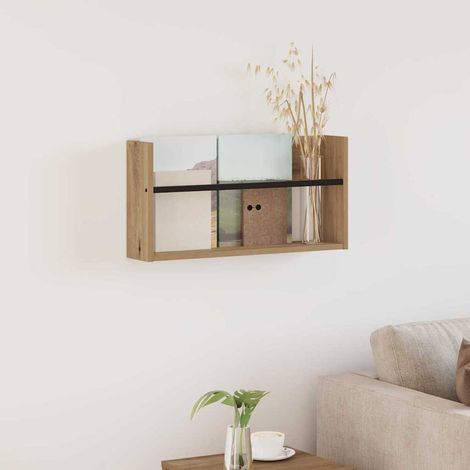 Magazinregal Artisan-Eiche 60 x 12 x 30 cm Holzwerkstoff