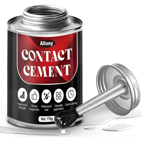 Contact Glue, Extra Strong Glue Any Support, Waterproof, Flexible, 170 g (1/5)