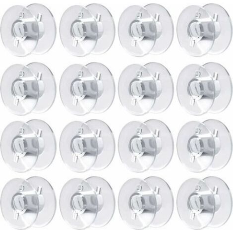 60 Pcs Canette Machine à Coudre Bobines - Pour Machine à Coudre - Canette Plastique - Compatible avec Brother Singer Kenmore Janome et la plupart des Machines à Coudre (1/5)