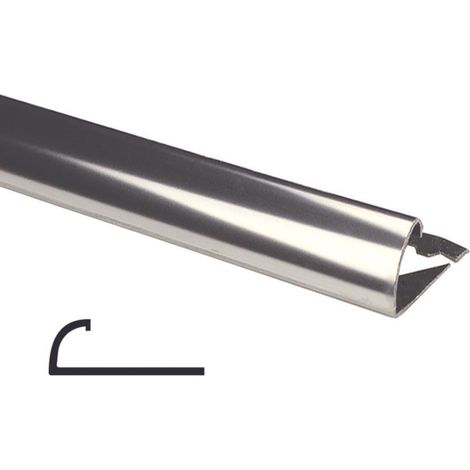 PROFILO JOLLY RONDINOX ARCANSAS - INOX 304 LUX MM 10X29 H.CM 250 - 5 pezzi (1/4)