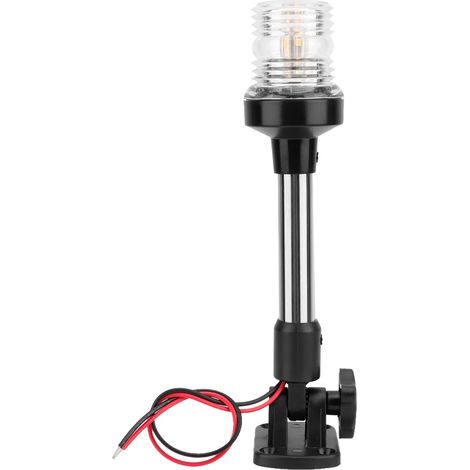 Feu de navigation LED rabattable 248mm pour yacht, feu de poupe et d'ancre de bateau (1/5)