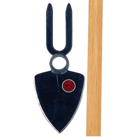 Zappa Per Giardino Forgiata Cuore/Corna Manico 50 Cm
