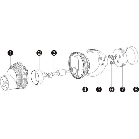 Pompe de Brassage pour Aquarium Débit Réglable avec Fixation Magnétique et Tête Orientable Comprenant Pompe à Air Silencieuse avec Diffuseur Tuyau et Clapet anti-retour Kit d'Oxygénation pour Poissons