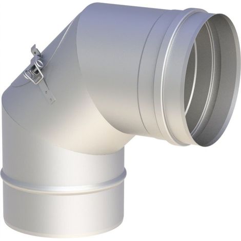 Coude de nettoyage 90° avec porte Ø 180 mm